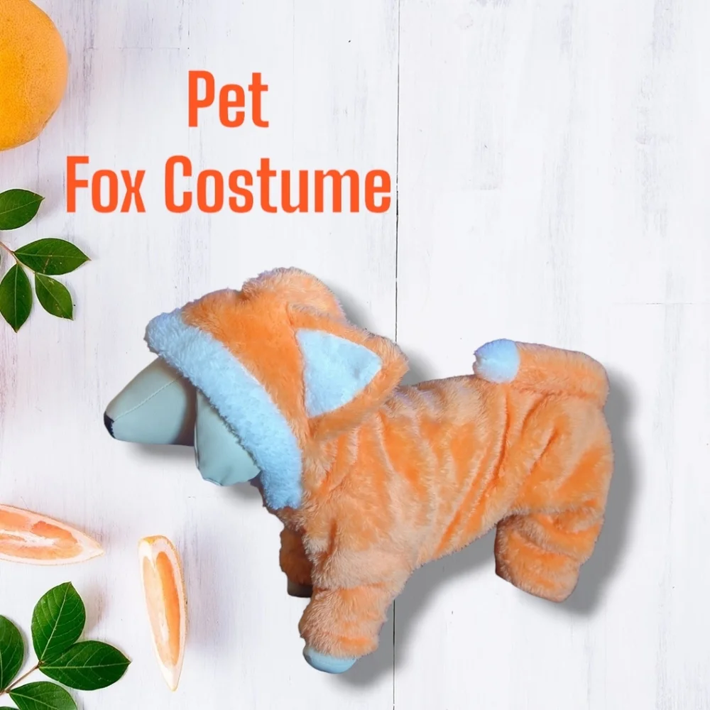 🐾 Pet Fox Costume, L - Picture 2 of 8